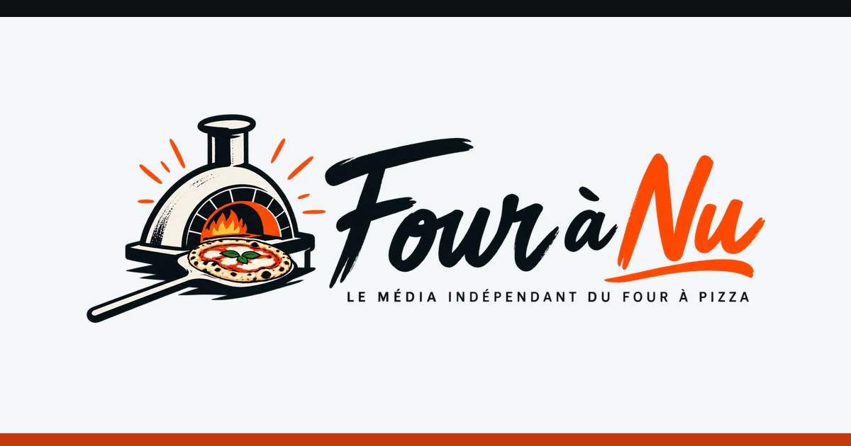 Four à Nu publication preview with a pizza oven and pizza