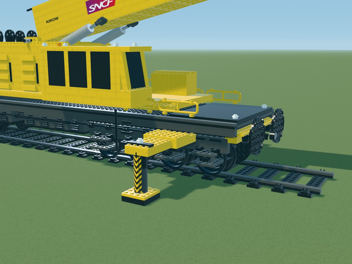 Eight axles on the rails