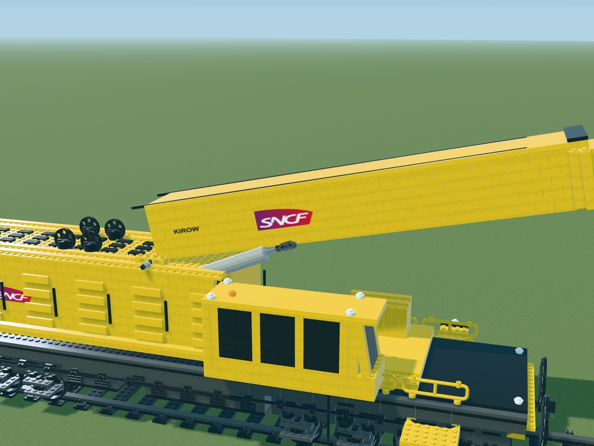 A three-section boom