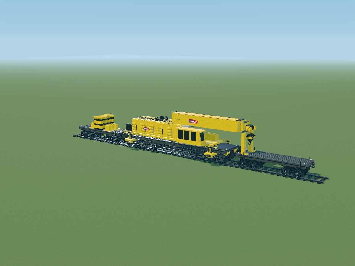 Counterweight carrier: lower blocks
