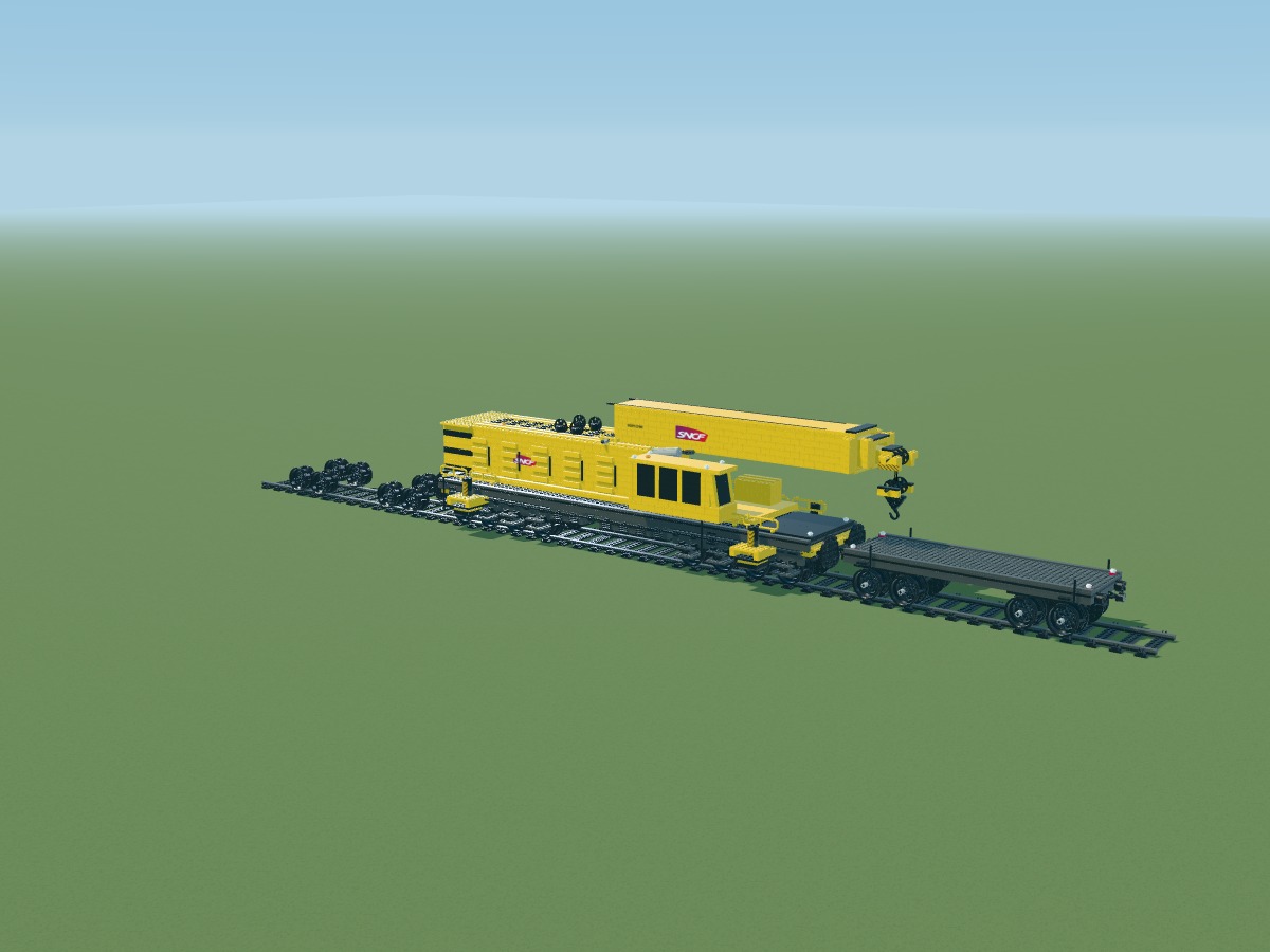 Counterweight wagon: wheels and axles